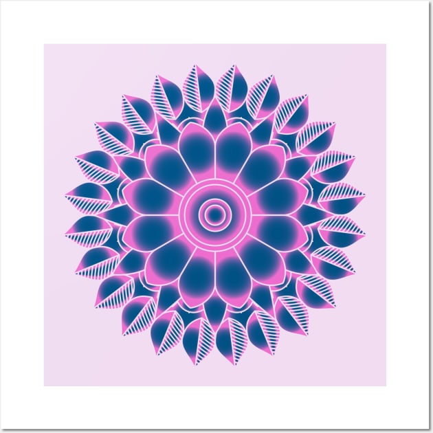 Ornament Flora Purple Wall Art by Shop Ovov